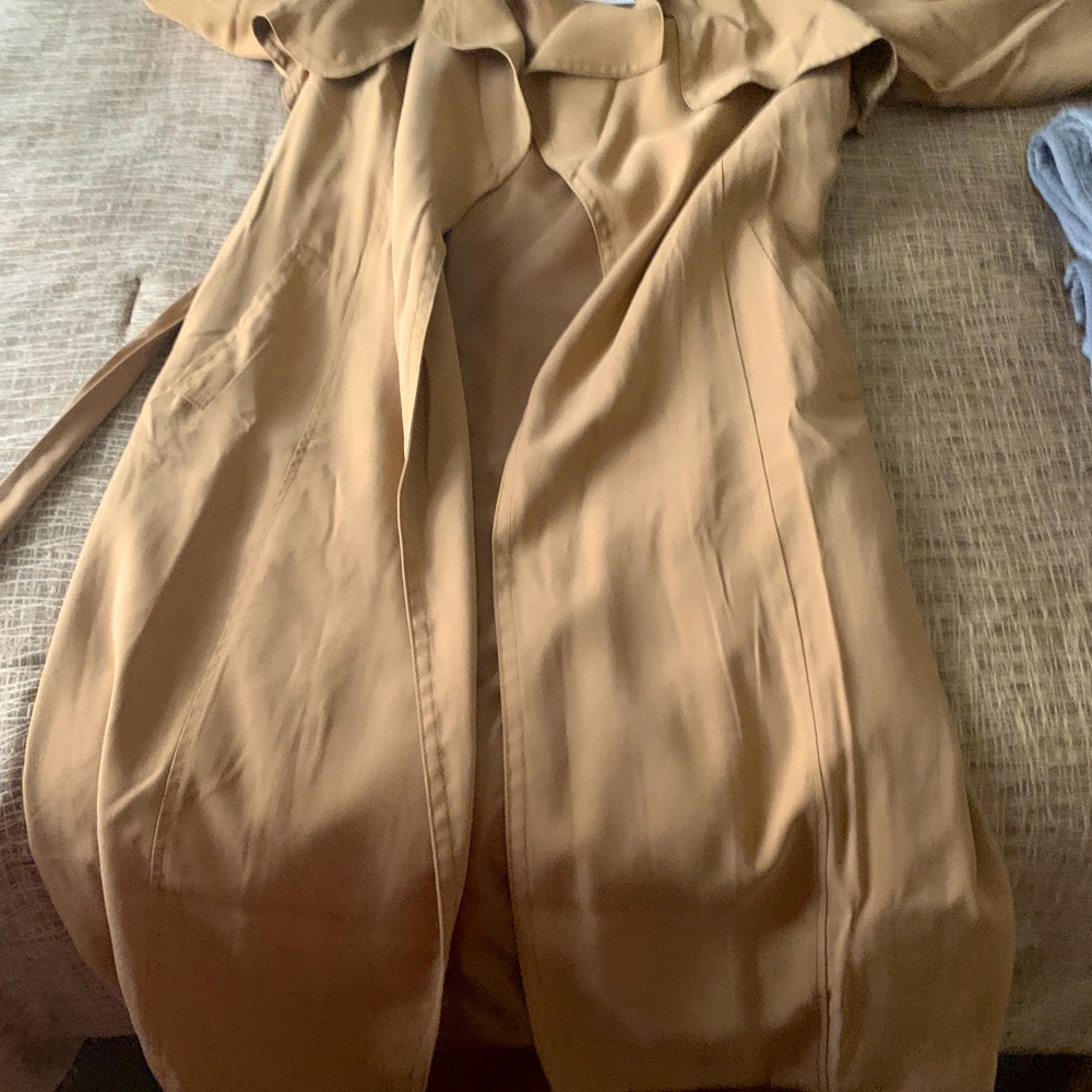 Banana republic soft trench coat